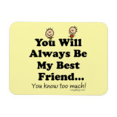 Mein bester Freund Magnet (Horizontal)