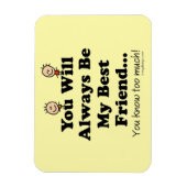 Mein bester Freund Magnet (Vertikal)