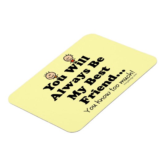 Mein bester Freund Magnet (Linke Seite)