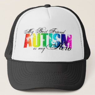 Mein bester Freund mein Held - Autismus Truckerkappe