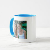 Mein bester Freund, meine Schwester, Personalisier Tasse (Vorderseite Links)