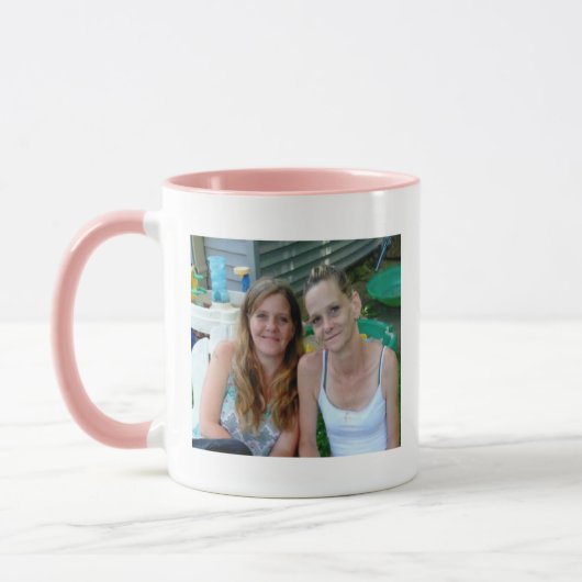 Mein bester Freund, meine Schwester, Personalisier Tasse (Links)