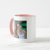 Mein bester Freund, meine Schwester, Personalisier Tasse (Vorderseite Links)