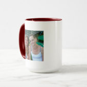 Mein bester Freund, meine Schwester, Personalisier Tasse (Vorderseite Links)