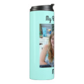 Mein bester Freund, meine Schwester, Personalisier Thermosbecher (Nach links gedreht)