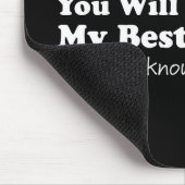 Mein bester Freund Mousepad (Ecke)