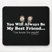 Mein bester Freund Mousepad (Vorne)
