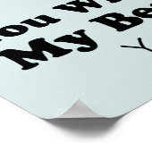 Mein bester Freund Poster (Ecke)