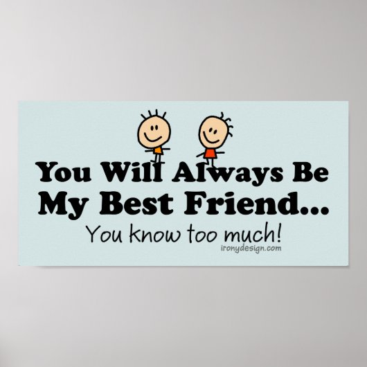 Mein bester Freund Poster (Vorne)