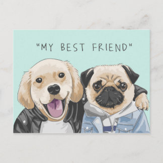 Mein bester Freund Postkarte