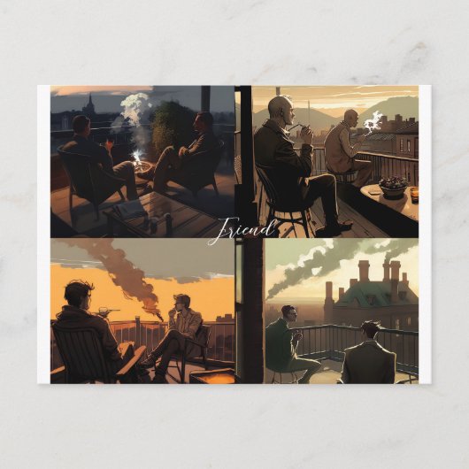 Mein bester Freund Postkarte (Vorderseite)