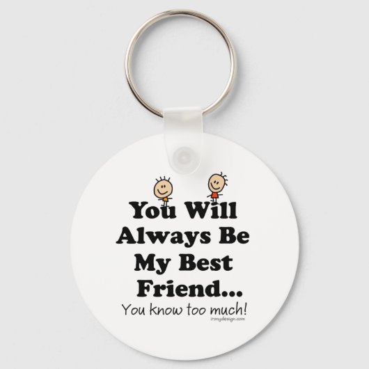 Mein bester Freund Schlüsselanhänger (Vorderseite)