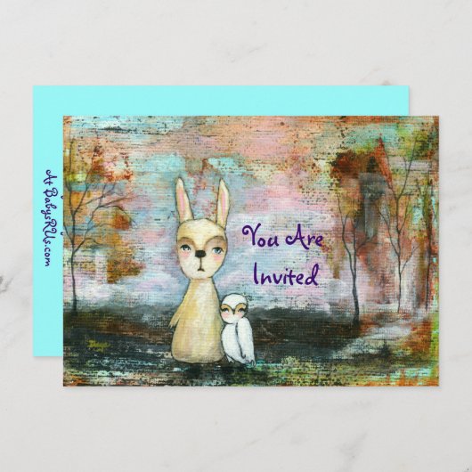 Mein bester Freund sind Sie eingeladene Einladung (Vorne/Hinten)