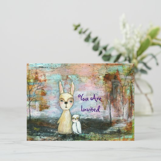 Mein bester Freund sind Sie eingeladene Einladung (Stehend Vorderseite)