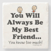 Mein bester Freund Steinuntersetzer (Vorderseite)