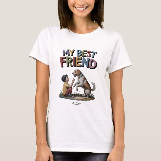 Mein bester Freund T-Shirt (Vorderseite)