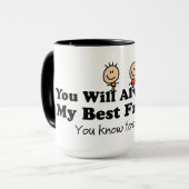 Mein bester Freund Tasse (Vorderseite Links)