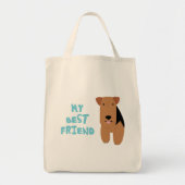 Mein bester Freund Waliser Terrier Tragetasche (Vorne)