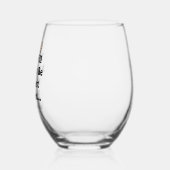 Mein bester Freund Weinglas Ohne Stiel (Links)