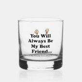 Mein bester Freund Whiskyglas (Vorderseite)
