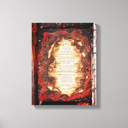 Mein Bester Sohn Leinwanddruck (Vorderseite)