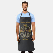 Mein bester Titel ist Dad Vatertag Schürze (Getragen)