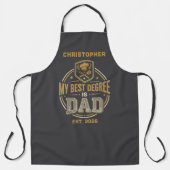 Mein bester Titel ist Dad Vatertag Schürze (Vorderseite)