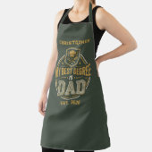 Mein bester Titel ist Dad Vatertag Schürze (InSitu)