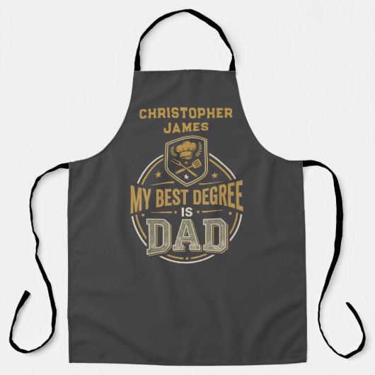 Mein bester Titel ist Dad - Vatertag Schürze (Vorderseite)