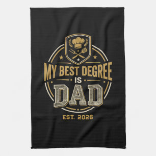 Mein bester Titel ist Papa - Gründung Vaterstag Geschirrtuch