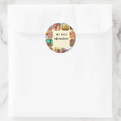 MEIN BESTES ABENTEUER RUNDER AUFKLEBER (Tasche)