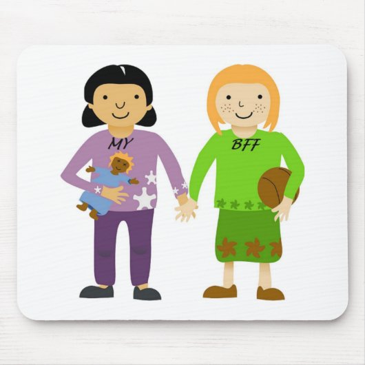 MEIN BESTES FREUND FREVER MOUSEPAD (Vorne)