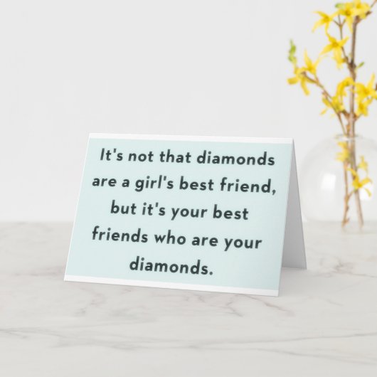 MEIN BESTES FREUND IST DIE UMSTELLUNG **30**-KARTE KARTE (Gelbe Blume)