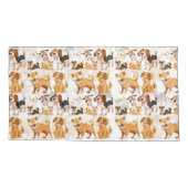 Mein bestes Friend-Muster Kissenbezug (Rückseite)