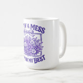 Mein Bestes Geben Kaffeetasse (VorderseiteRechts)