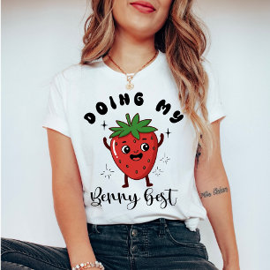 Mein Bestes geben - Süß & Lustig Mental Health T-Shirt