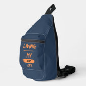 Mein bestes Leben Crossbody Bag (Rechte Ecke)