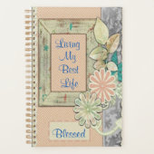 "Mein bestes Leben leben" - Blumengesänge Planer (Vorderseite)