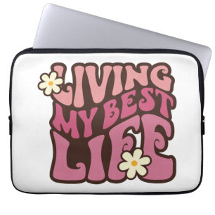 Mein Bestes Leben Leben Daisy Laptopschutzhülle