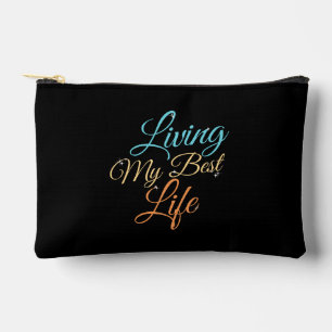Mein bestes Leben leben - Positivziffer Zubehörtasche