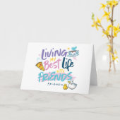 Mein bestes Leben mit FRIENDS™ Karte (Gelbe Blume)