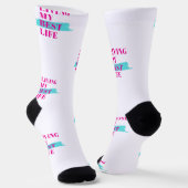 Mein bestes Leben, Motivierend Socken (Gewinkelt)