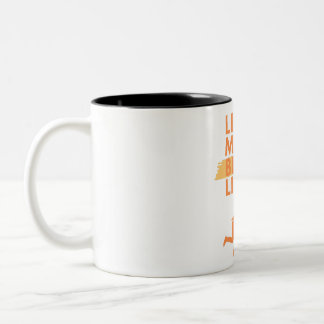 Mein bestes Leben Zweifarbige Tasse