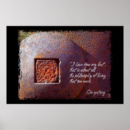 Mein bestes Portfolio Poster (Vorne)