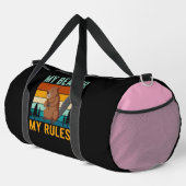 Mein Biber Meine Regeln Duffle Bag (Rechte Ecke)