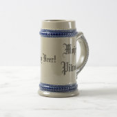 Mein Bier! , Mein Bier! , Moje Piwo! Bierglas (VorderseiteRechts)