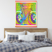 MEIN BIKE LEINWANDDRUCK (Insitu (Schlafzimmer))