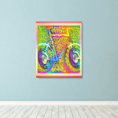 MEIN BIKE LEINWANDDRUCK (Insitu (Holzboden))