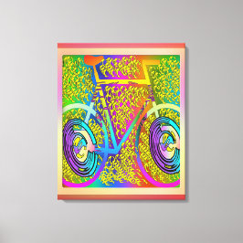 MEIN BIKE LEINWANDDRUCK