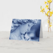 Mein blauer Engel Karte (Gelbe Blume)